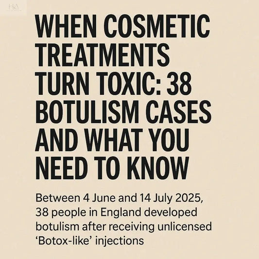 When Cosmetic Treatments Turn Toxic: 38 Botulism Cases and What You Need to Know - HAUS OF ÄSTHETIK