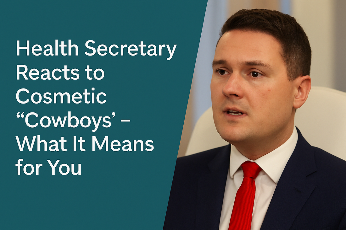 Health Secretary Reacts to Cosmetic “Cowboys” – What It Means for You