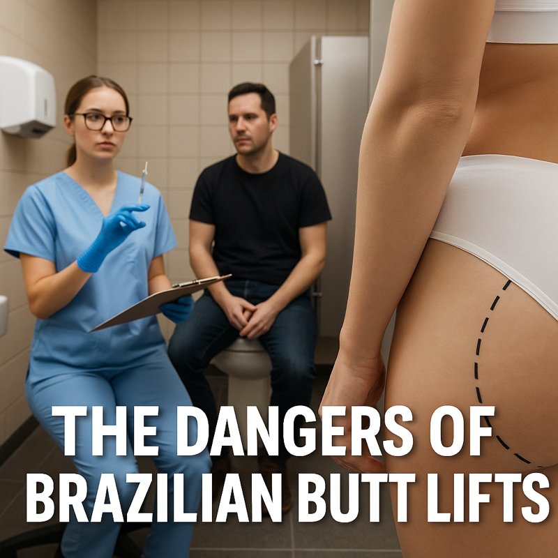 The Hidden Dangers of Brazilian Butt Lifts: Public Toilets, Unlicensed Practitioners & Severe Complications